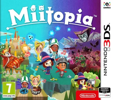 Miitopia (Japan) box cover front